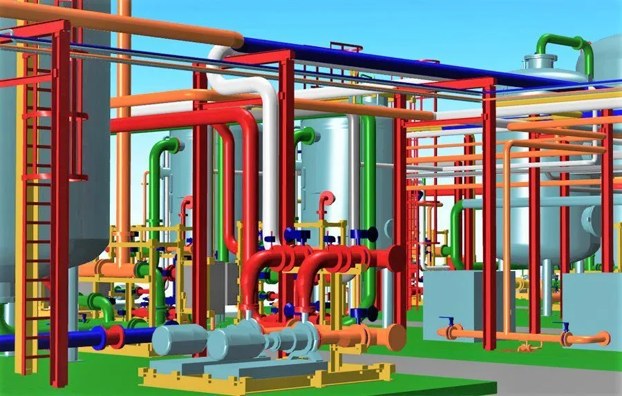 Piping 3d modeling services in Texas and Oklahoma